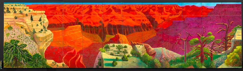 A Bigger Grand Canyon (1998). Copyright: David Hockney