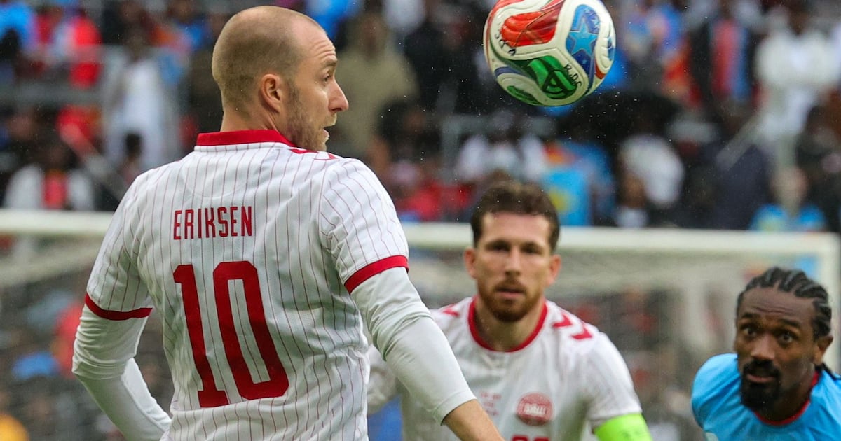 Denmark’s Christian Eriksen collapses on pitch against Ukraine – The Irish Times