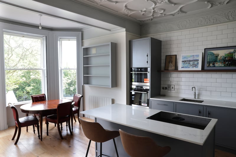 Kitchen and dining area