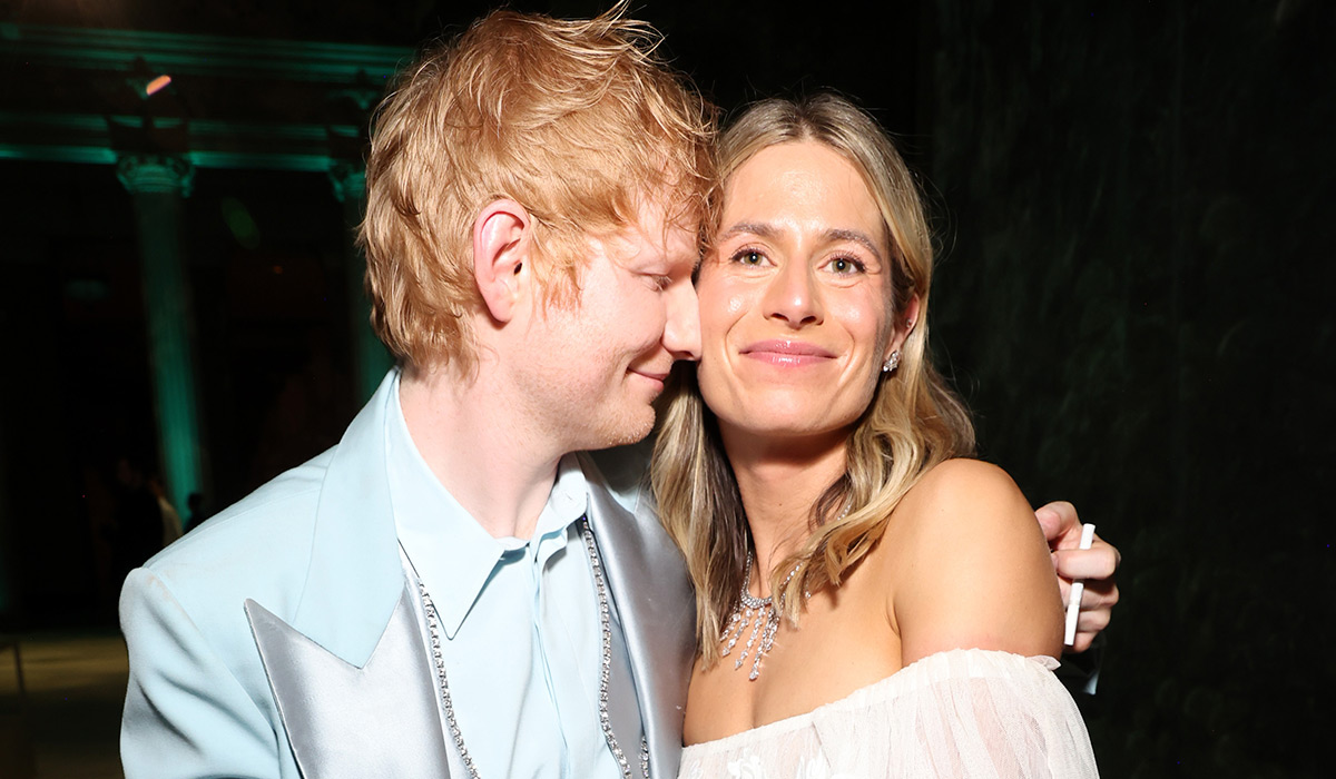 Ed Sheeran and Cherry Seaborn attend The 2024 Met Gala