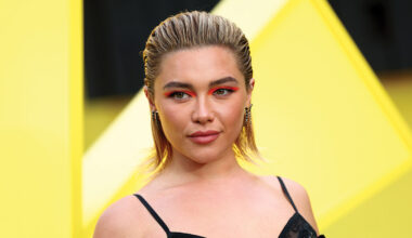 Florence Pugh turned agent orange for the London premiere of Thunderbolts