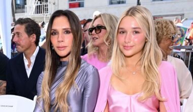 Harper and Victoria Beckham Tap Summer’s Hottest Nail Trend for Mother-Daughter Manis
