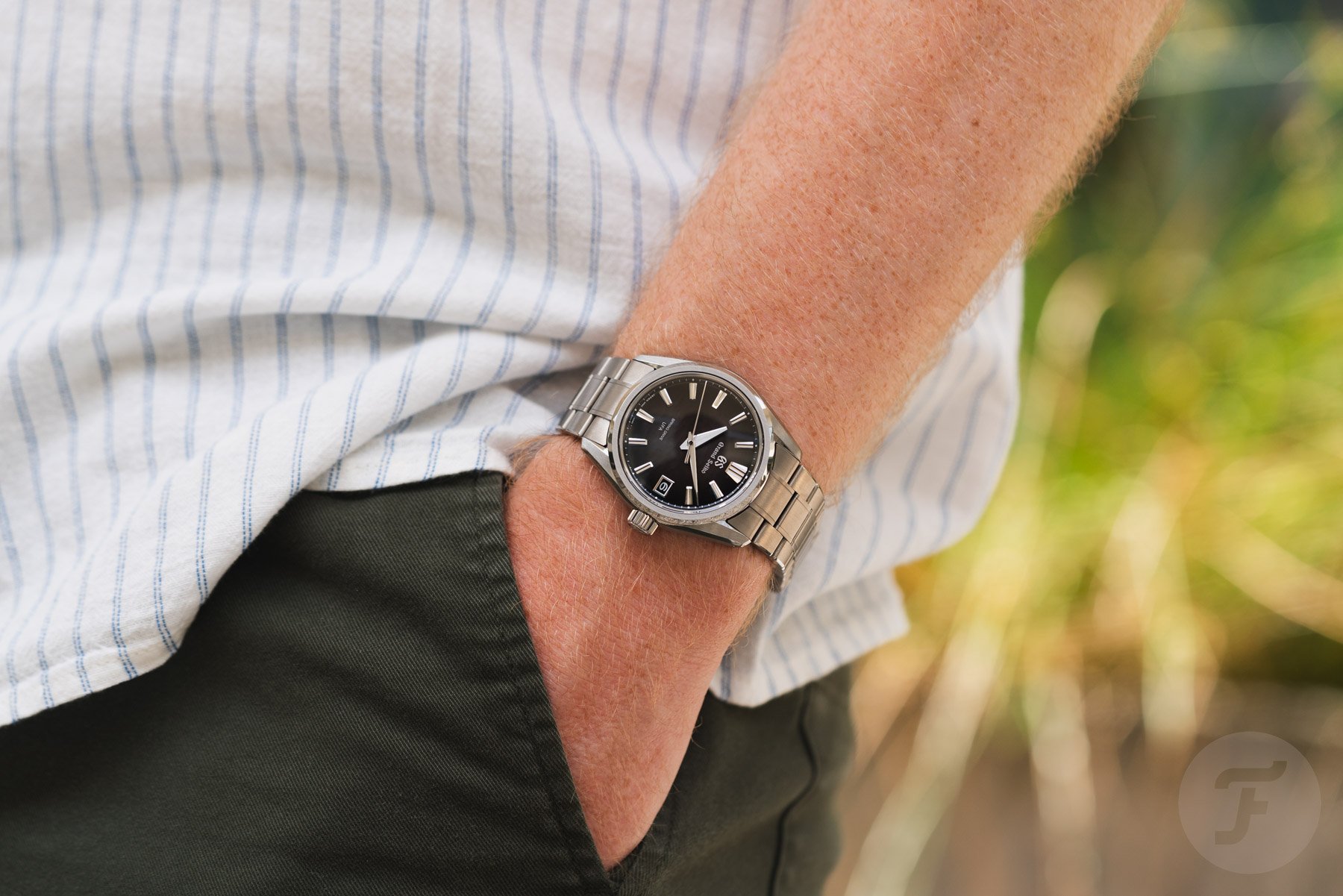 Grand Seiko Evolution 9 Spring Drive U.F.A. SLGB007 pocket shot