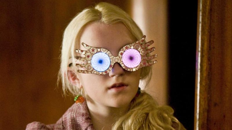 Evanna Lynch as Luna Lovegood in Harry Potter and the Half-Blood Prince