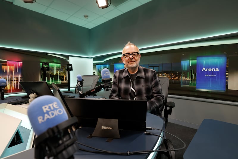 Rick O'Shea: 'You see, I can’t even say the words out loud: I feel that I’m good at what I do.' Photograph: Nick Bradshaw/The Irish Times