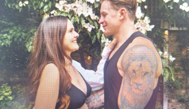 Holly Ramsey and Adam Peaty announce a baby girl is due in time for Christmas