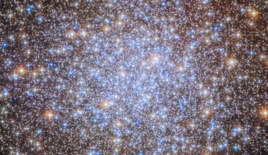 Hubble Delivers Beautiful Photo of a Glowing Cosmic Chandelier
