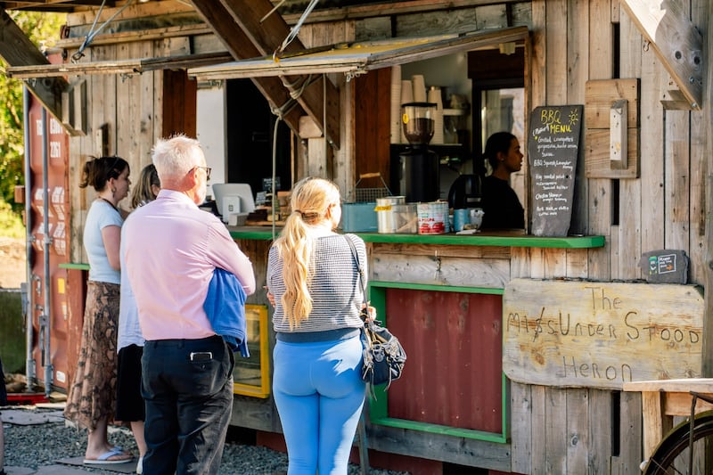 Misunderstood Heron , one of Ireland’s most revered food trucks has relocated out the back of Campbell’s at the Reek pub. Photograph: Ger Duffy Media