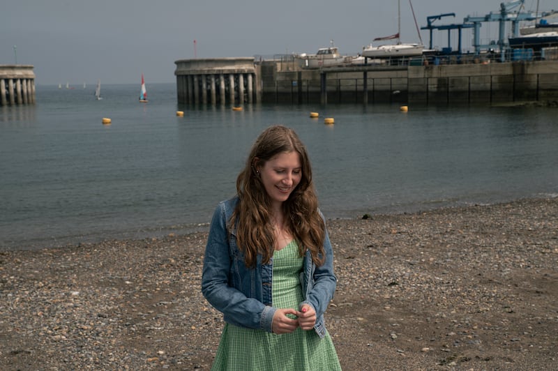 Kate Macadam, an 18-year-old Leaving Certificate student from Greystones, Co Wicklow. Photograph: Natalia Campos
