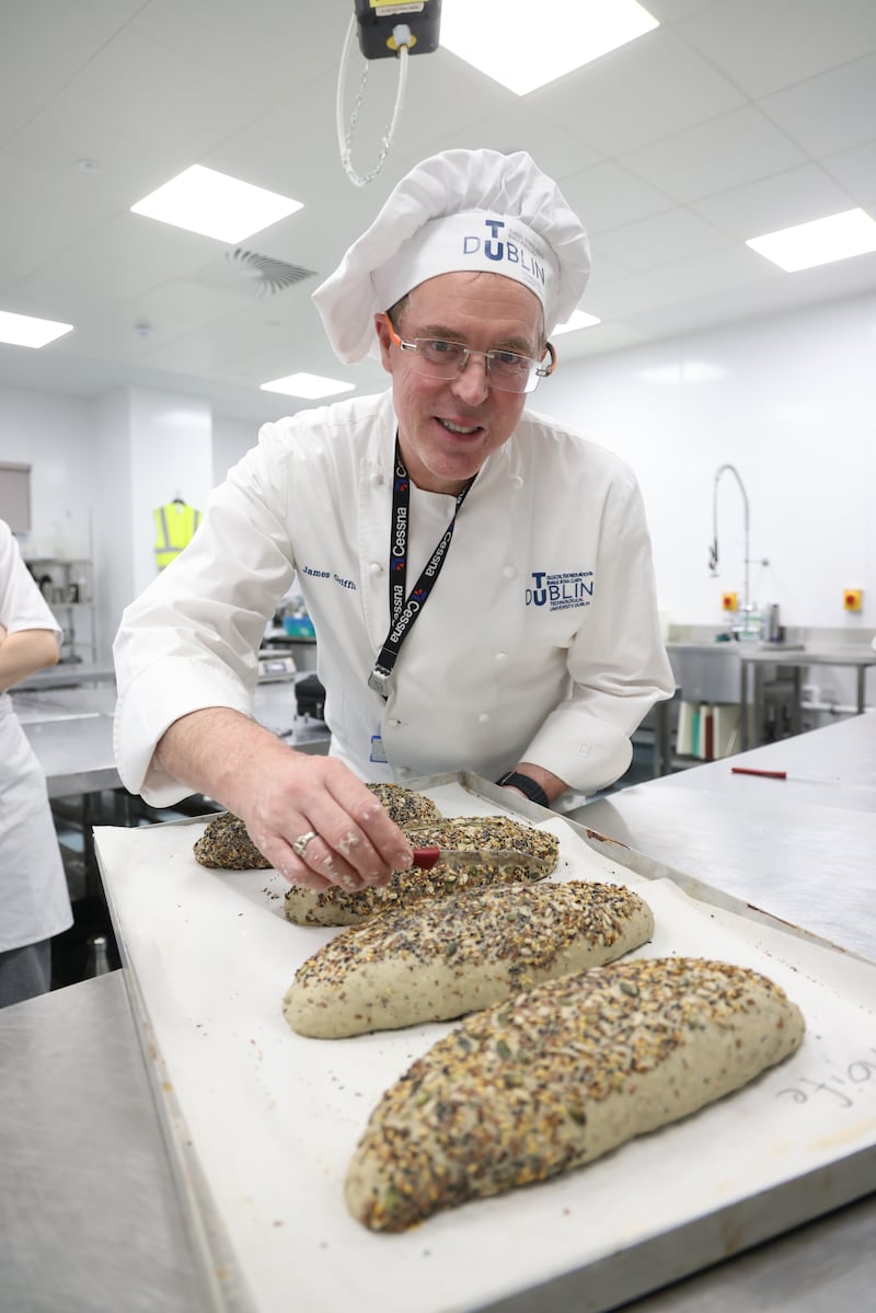 Master baker James Griffin. Photograph: Bryan O’Brien