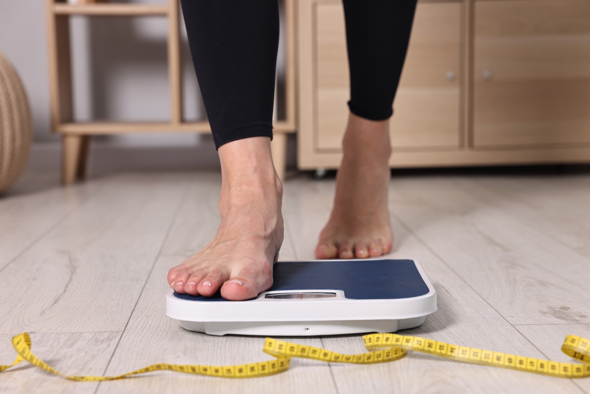Study: Apitegromab for lean mass preservation during tirzepatide-induced weight loss: a randomized, double-blind, placebo-controlled phase 2 trial. Image Credit: New Africa / Shutterstock