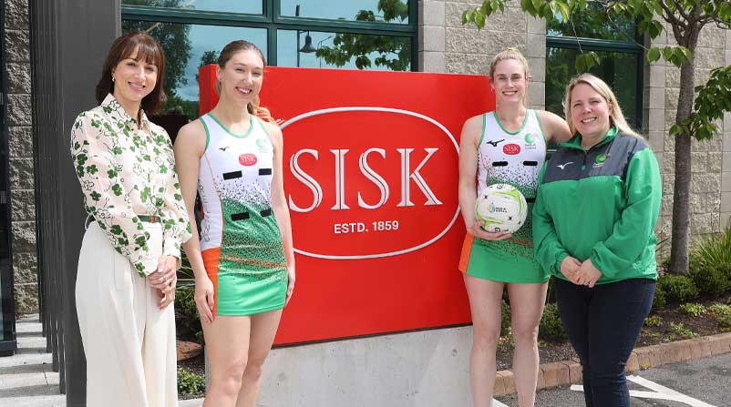 Sisk becomes official sponsor of Netball Ireland’s women’s team | Irish Building Magazine.ie