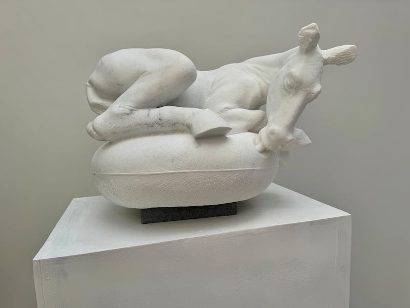 Michael Quane, Attachment, Carrara marble, RHA Annual Exhibition 2026
