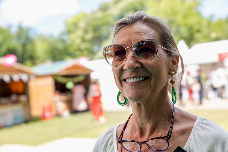 Siobhan Quane at the Taste of Dublin 2026 in Merrion Square. Photograph: Chris Maddaloni/The Irish Times