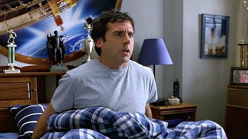 Steve Carell in The 40-year-old Virgin