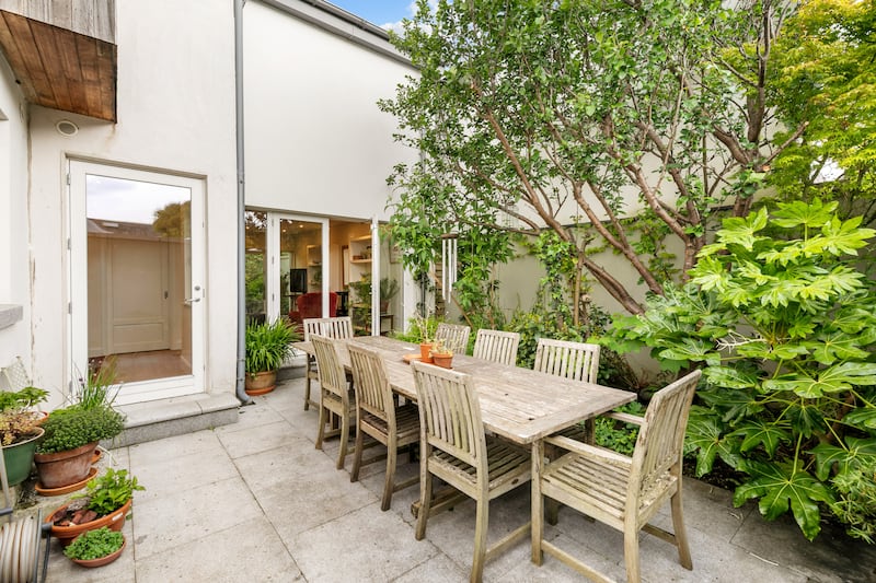 Smaller courtyard
