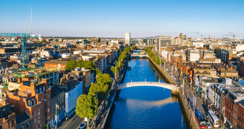 New home sales in Dublin in the year to March were up 3.7 per cent, though stasis in the second-hand market meant overall transaction levels edged only slightly higher