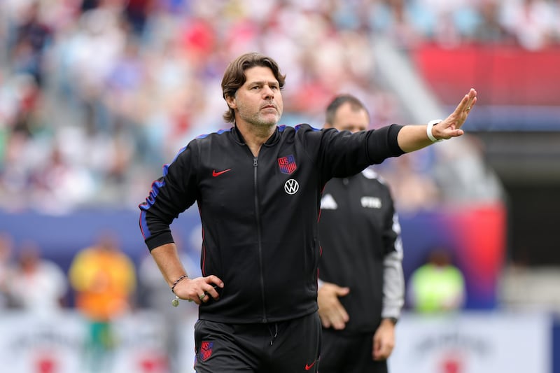 US media had a pop at Pochettino for not contacting the players he did not select for his final 26-man squad. Photograph: John Dorton/USSF/Getty Images