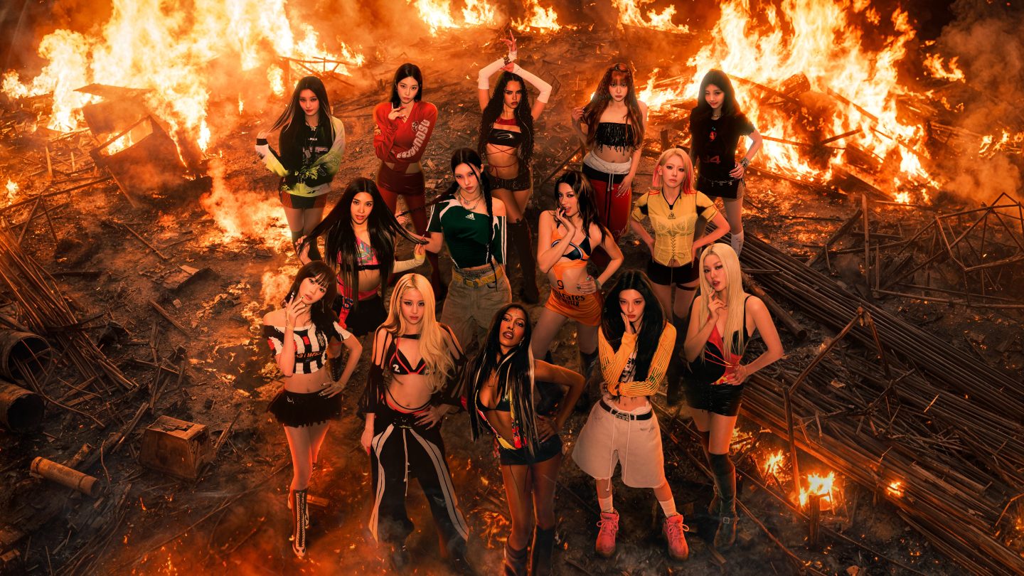 Katseye, Le Sserafim, Illit Collab Iconic By Mistake Debuts on Hot 100