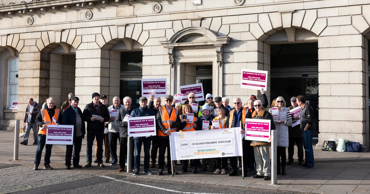 Retired CIÉ staff set for first pension increase in nearly 18 years ‘in coming weeks’ – The Irish Times
