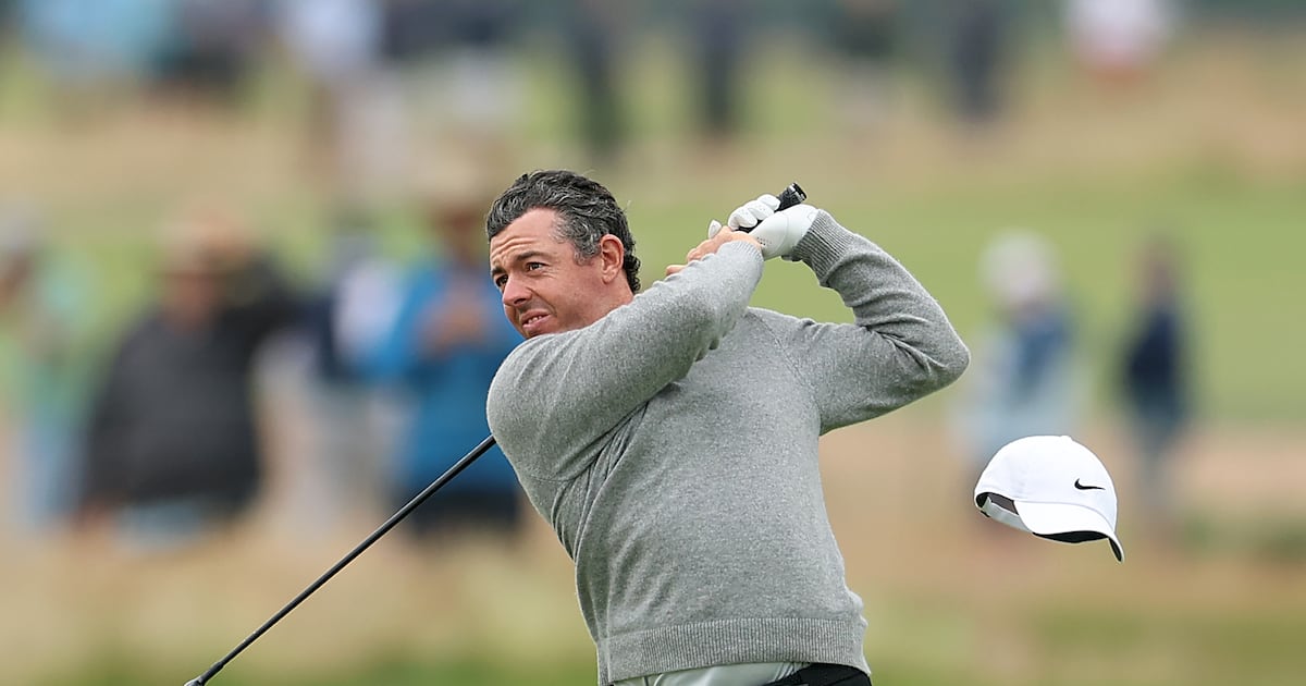 Rory McIlroy not blown off course as wind plays havoc in opening round of US Open – The Irish Times
