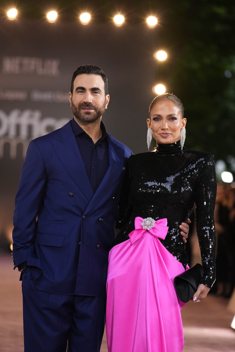 Jennifer Lopez and Brett Goldstein co-star in Office Romance