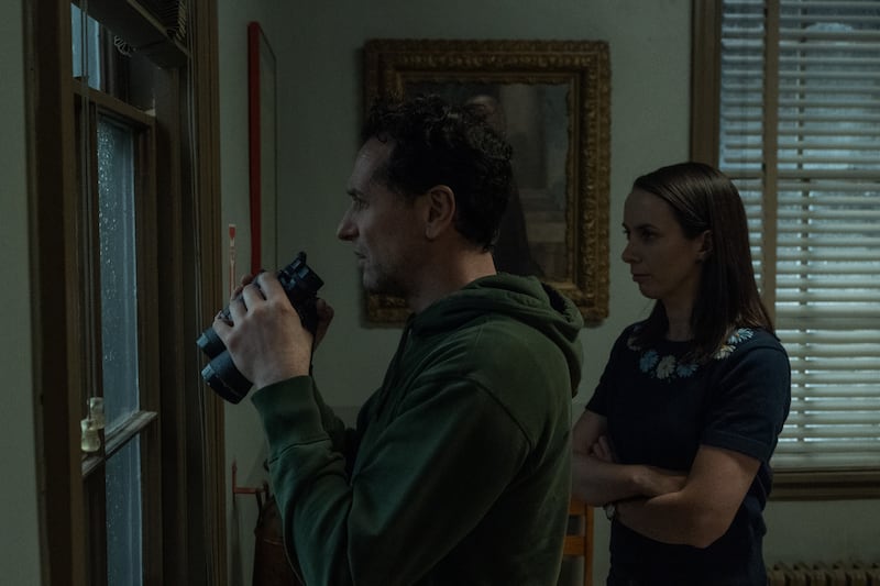Widow’s Bay: Matthew Rhys and Kate O’Flynn. Photograph: Apple TV