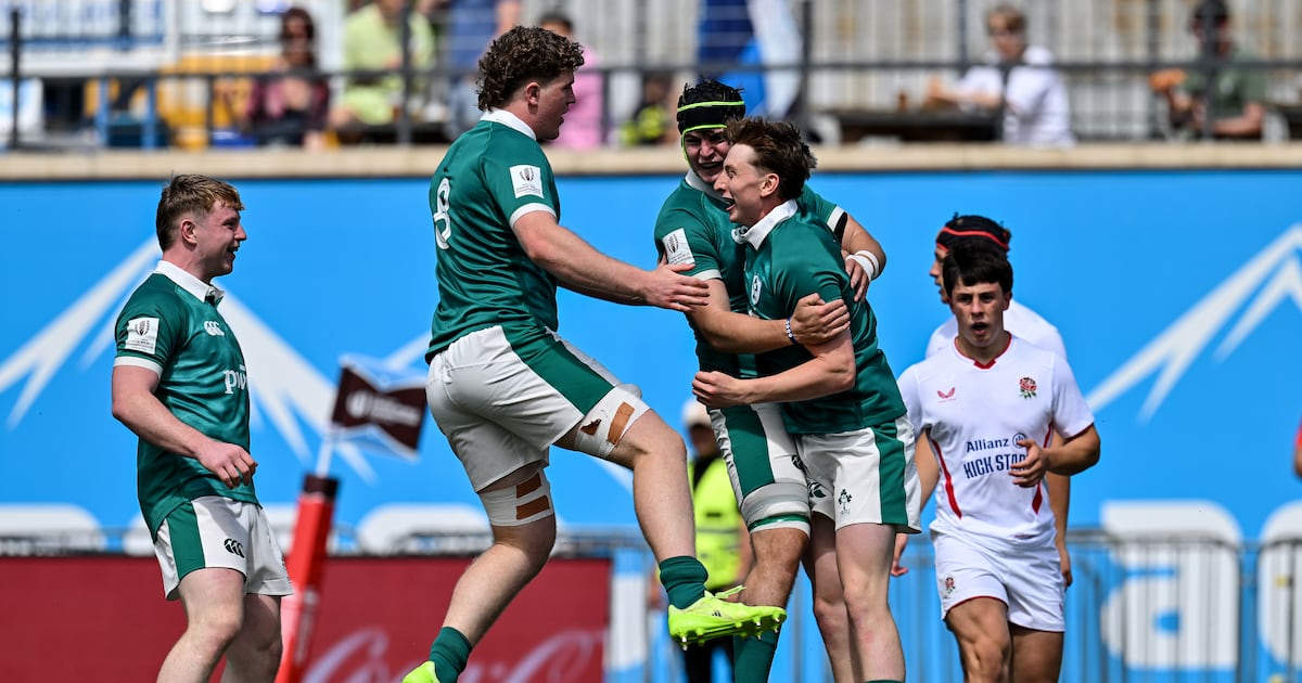 Under-20 World Championship: Ireland authors of their own downfall in opening loss to England – The Irish Times