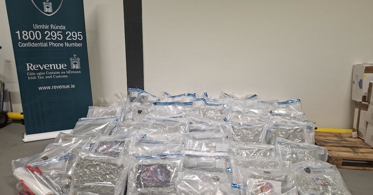 Man (20s) arrested after €3m seizure of ‘Gelato’ branded cannabis at Rosslare – The Irish Times