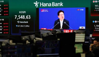 Circuit breakers triggered as South Korean market craters nearly 9% – The Irish Times