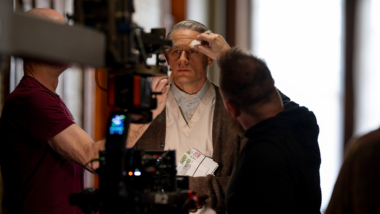 Charlie Hunnam gets made over into the titular serial killer in Monster: The Ed Gein story.