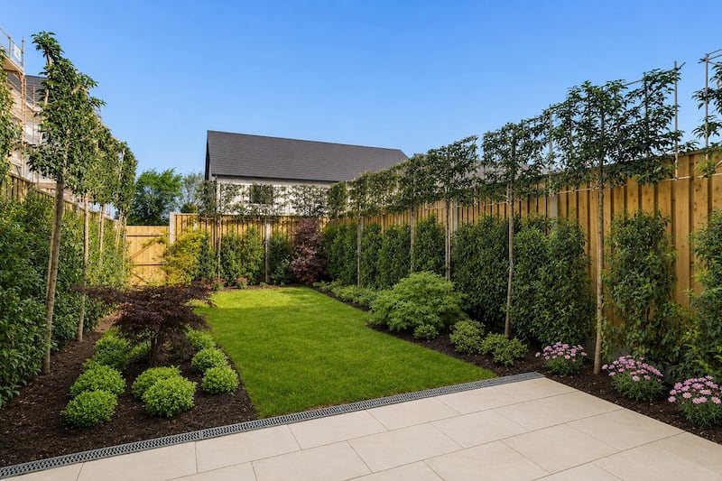 Rear garden