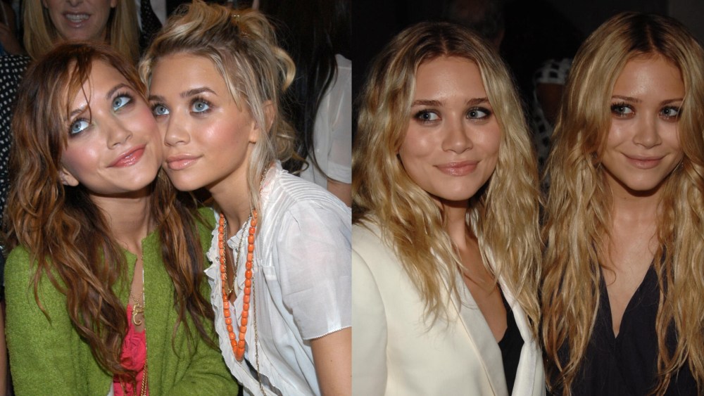 Mary-Kate and Ashley Olsen over the years.