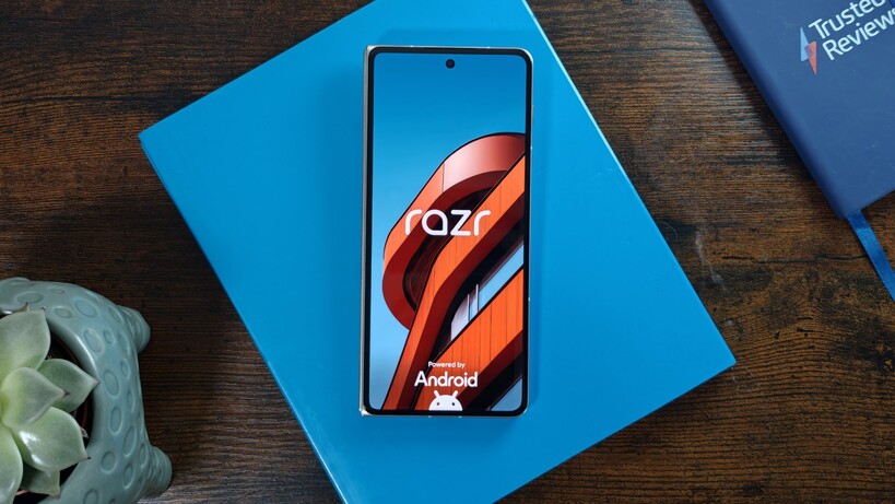 Motorola Razr Fold on a table