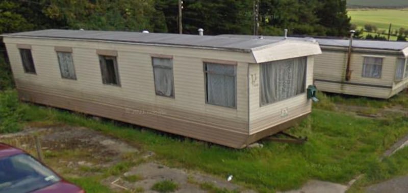 The type of mobile home structure previously located on the land in question, according to court documents. 