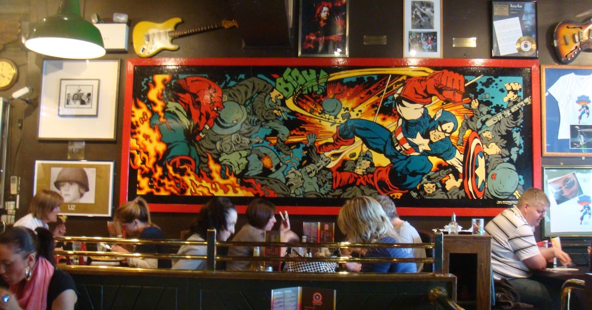 Artist Jim Fitzpatrick’s Captain Americas murals up for grabs at auction – The Irish Times