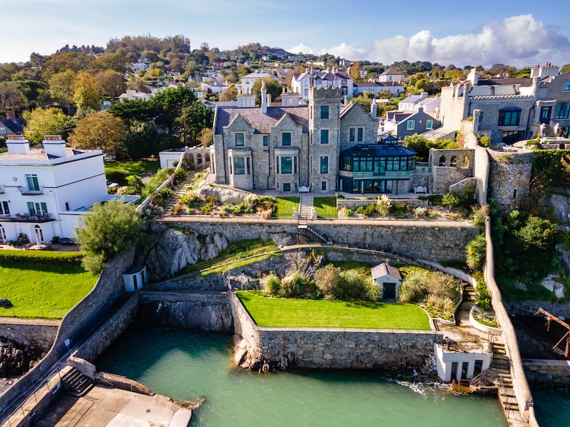 Gardens and private harbour
