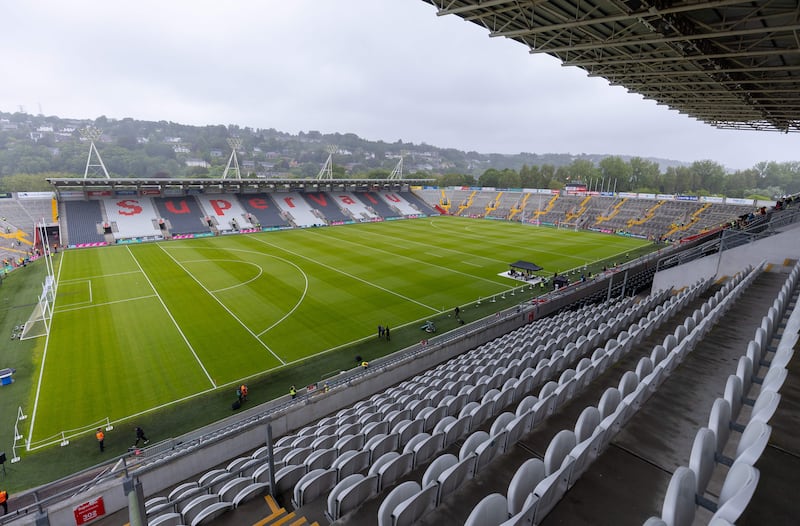 Looks like a rainy and blustery day for the Munster final at Páirc Uí Chaoimh. Photograph: Inpho/Tom O’Hanlon