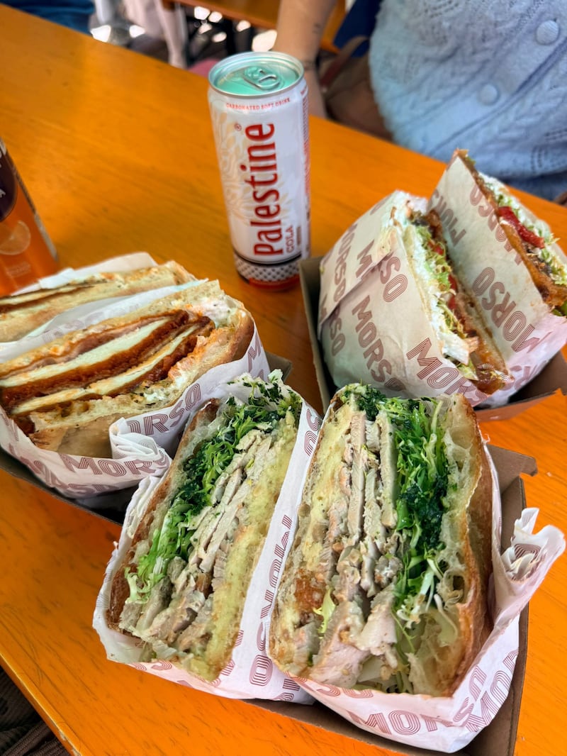 The made-from-scratch Italian sandwiches at Morso on Drury Street. Photograph: Conor Pope