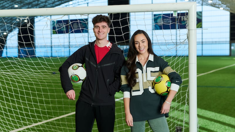 Total Football co-hosts Aisling O’Reilly and DavidMC