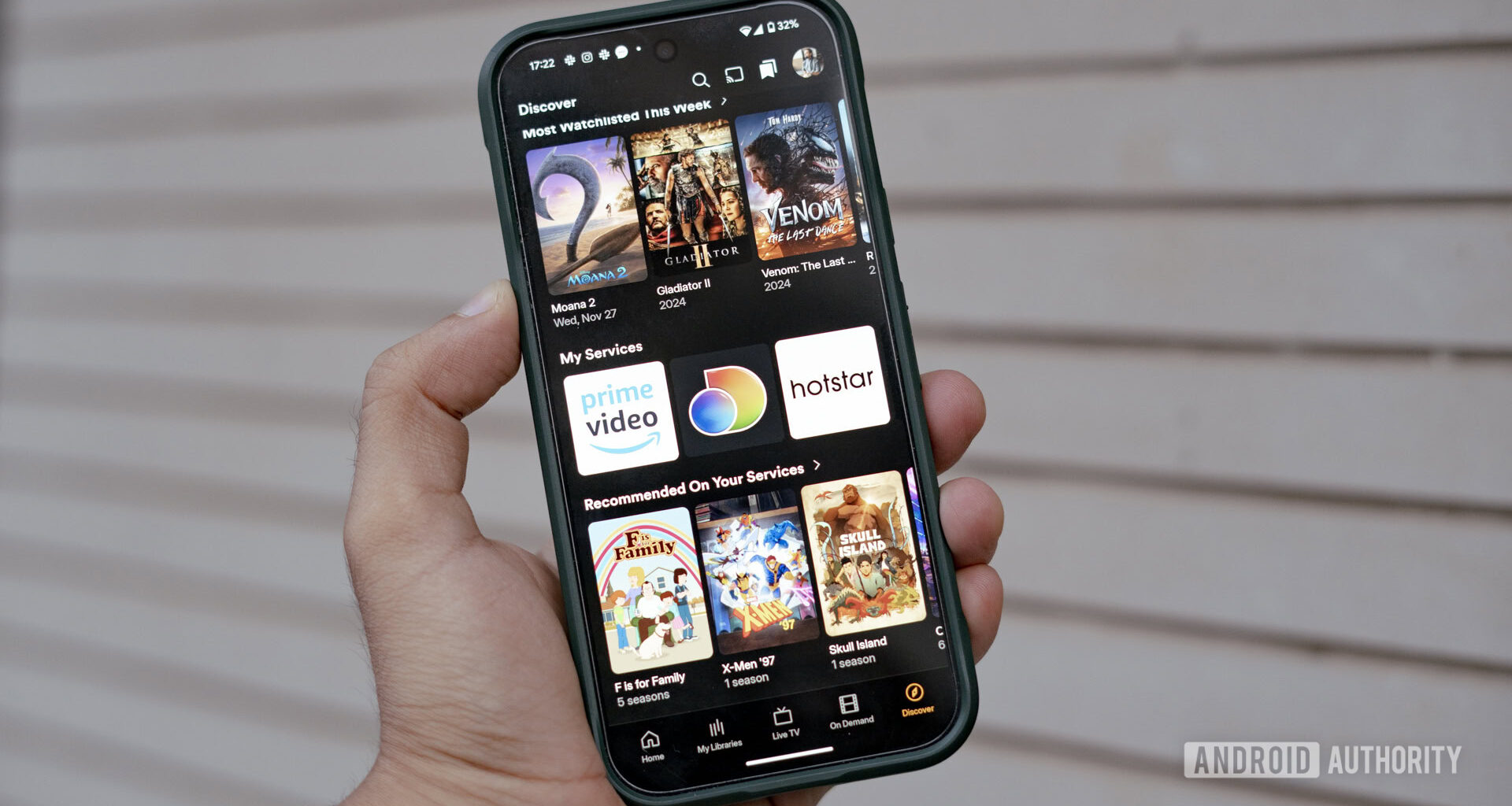 Plex new interface discover page