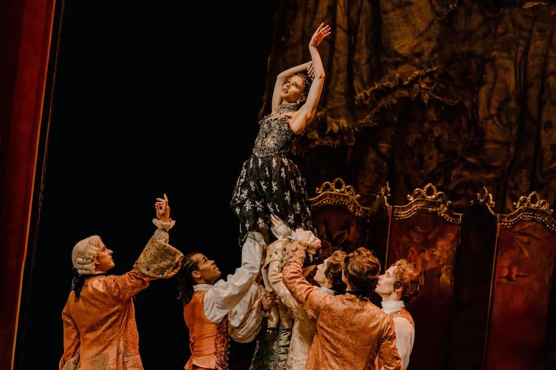 Manon, choreographed by Kenneth MacMillan, set to the music of Jules Massenet, conducted by Koen Kessels, in the Royal Ballet's production