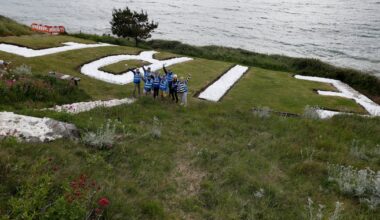 A victim of its own popularity – Dalkey’s second World War Éire sign gets a facelift – The Irish Times