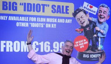 Billionaire O’Leary dampens succession hopes of Ryanair crew – The Irish Times