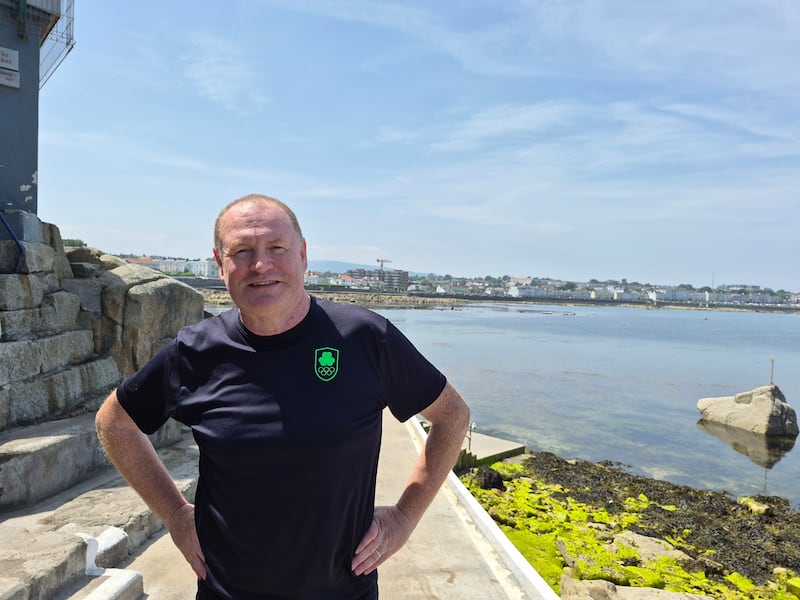 Colin Moore takes his time going home in fine weather such as this.