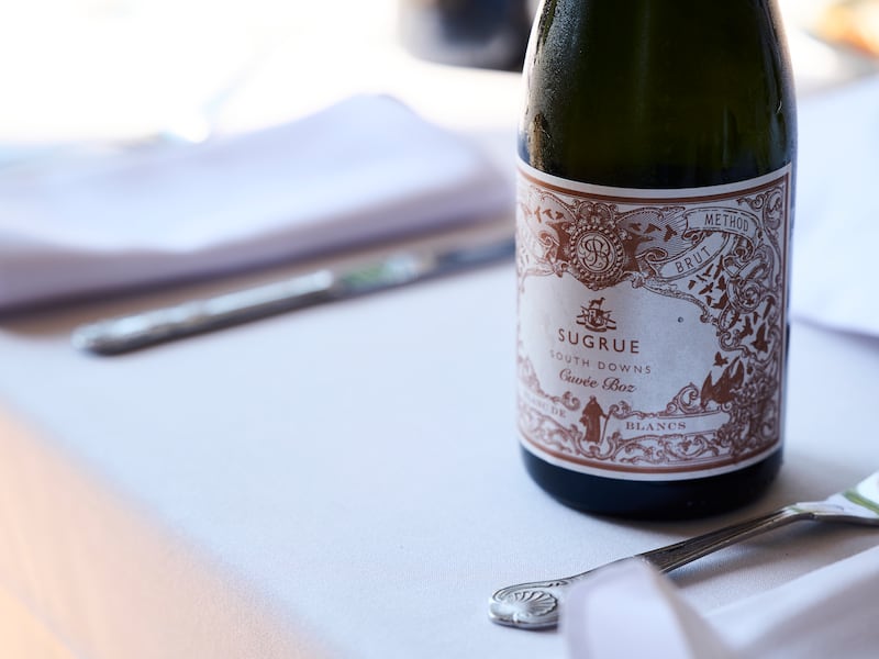 Each wine at Sugrue South Downs has an idiosyncratic name. Photograph: Sarah Weal
