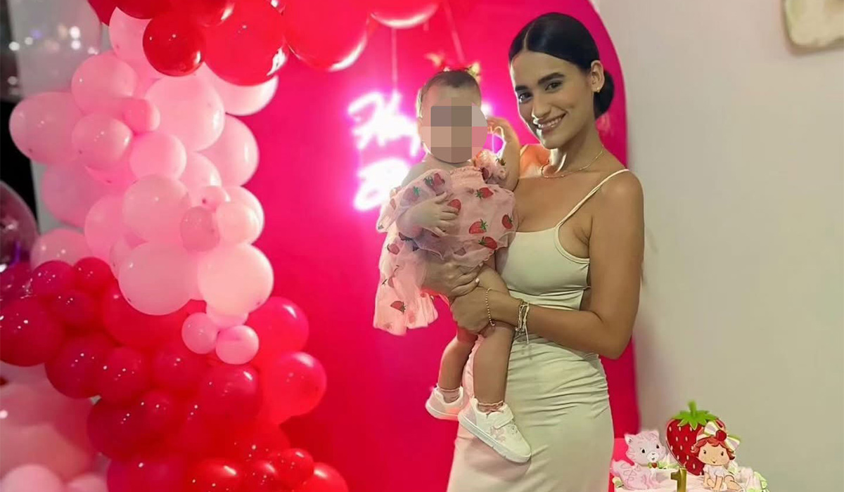 Footballer’s wife dies shielding daughter, 1, during Venezuela earthquakes as toddler miraculously found alive in rubble. Pic: Instagram
