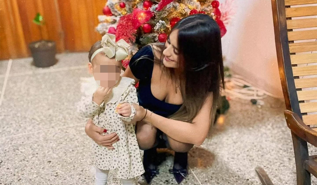 Footballer’s wife dies shielding daughter, 1, during Venezuela earthquakes as toddler miraculously found alive in rubble. Pic: Instagram