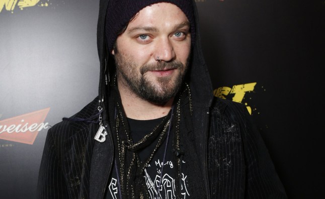 FILE - This Jan. 14, 2013 file photo shows Bam Margera at the LA premiere of "The Last Stand" at Grauman's Chinese Theatre in Los Angeles. Margera punched his brother in the face during an altercation at their home in the Philadelphia suburbs, then took off on foot, Pennsylvania State Police said Monday, April 24, 2023 in announcing criminal charges. (Photo by Todd Williamson/Invision/AP, file)