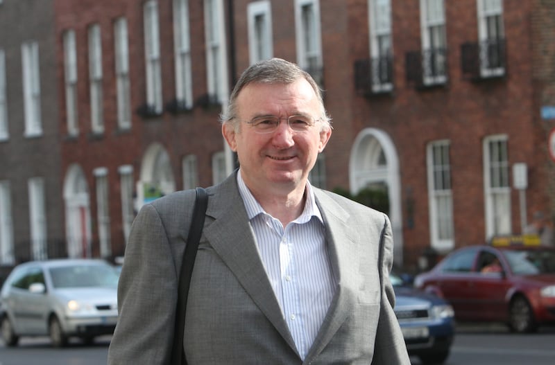 Former Fianna Fáil TD Jim Glennon on Merrion Street, Dublin, in 2010. Photograph: Gareth Chaney/Collins